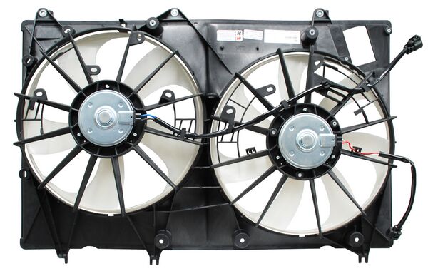 MOTOVENTILADOR HIGHLANDER 08-13 3.5L P/REMOLQUE P/RAD P/ A/A DOBLE COMPLETO *****2