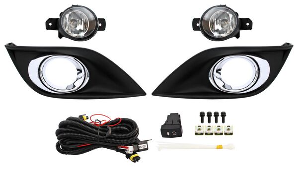 FARO NIEBLA VERSA 15-19/ V-DRIVE 20-23 C/PARRILLA FILO CENT CROM JGO 287 NZL