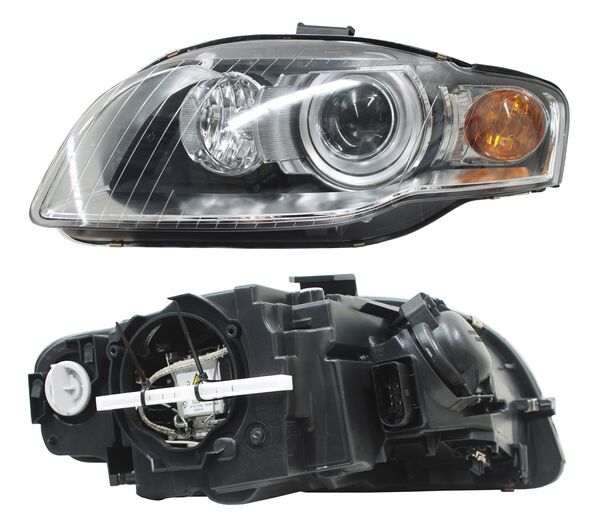 FARO AUDI A4 05-08 CUARTO AMBAR C/LUPA C/FOCOS SIN BALASTRA P/XENON TYC1 2252 IZQ