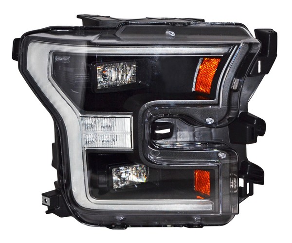 FARO FORD PU 15-17 LOBO FONDO NEGRO LEDS TYC2 BBBB. DER 11000RDC