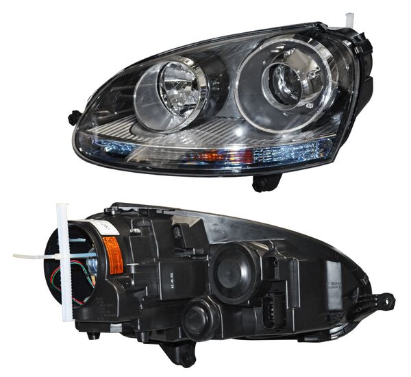 FARO BORA GLI/ GTI 06-10 P/XENON FONDO NEGRO ALD83 TYC IZQ