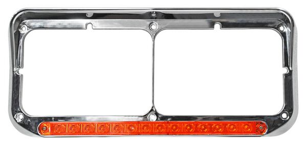 BISEL KENWORTH T800 99-14 C/LUZ LEDS CROMADO 2264 *****2 IZQ