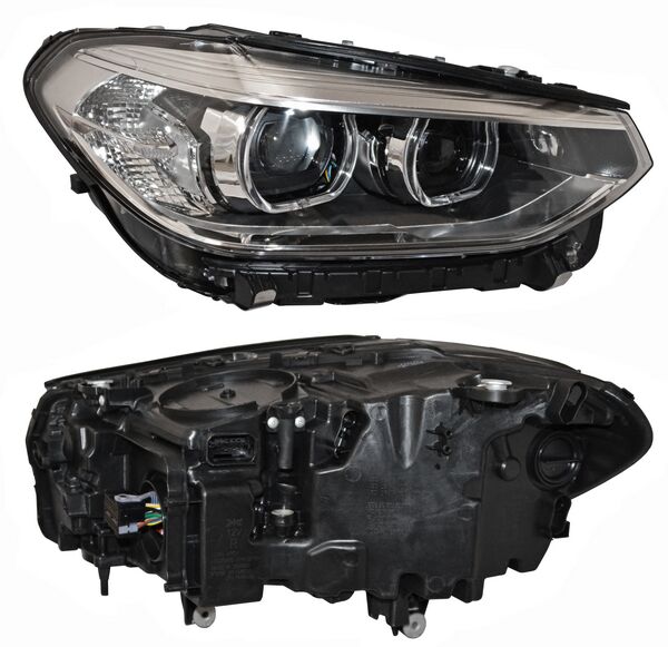 FARO BMW X3 18-20 C/MOTOR C/LUPA LEDS TYC1 DER