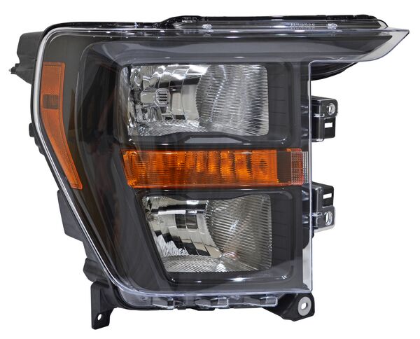 FARO FORD PU 21-23 F150 FONDO NEGRO TYC1 DER