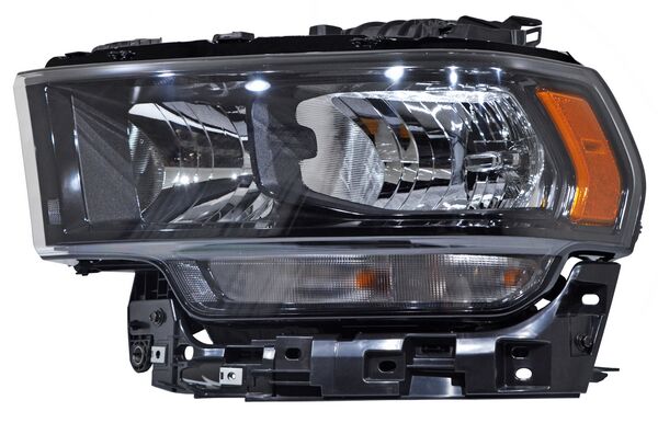 FARO DODGE PU 19-24 2500/4000 FONDO NEGRO TYC IZQ