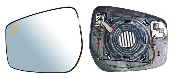 LUNA ESPJEO VERSA 20-25 C/DESEMP C/LUZ PUNTO CIEGO IZQ