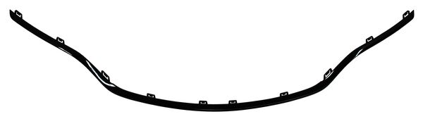 MOLDURA PARRILLA CHRYSLER 200 15-17 PINT MTP BBB2