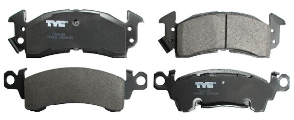 BALATA DEL ASTRO/ SAFARI/ GMC 88-04 SEMIMETALICA JGO