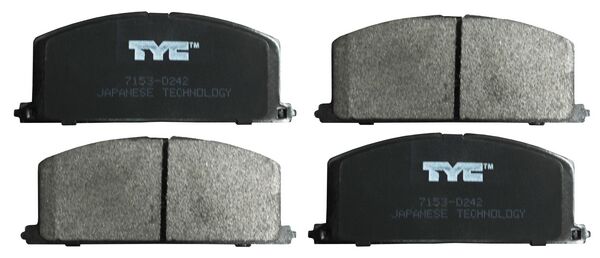 BALATA DEL COROLLA 84-92 SEMIMETALICA JGO