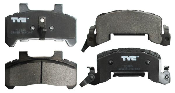 BALATA DEL CAVALIER 85-91/CORSICA/BERETTA 88-91 SEMIMETALICA JGO