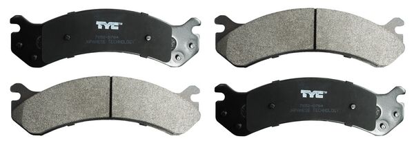 BALATA DEL CHEV PU/SUBURBAN/SILVERADO/AVALANCHE 99-07 SEMIMETALICA HEAVY DUTY DENALLI JGO