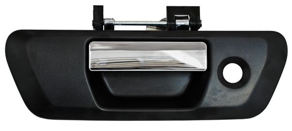 MANIJA TAPA CAJA NISSAN PU NP300/ FRONTIER 16-22 NEGRA/ CROM ODC300