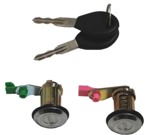 CILINDRO CHAPA PUERTA TSURU II 88-91 JUEGO DE 2