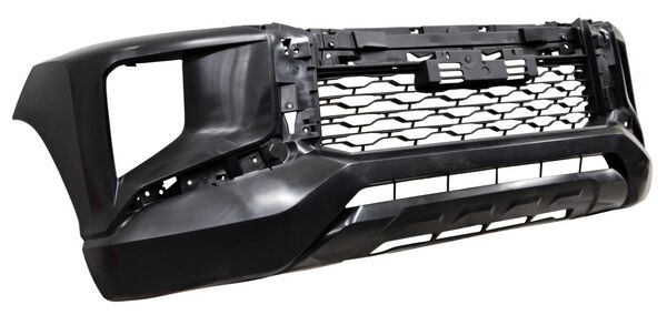 DEFENSA DEL MITSUBISHI PU L200 20-23 C/PARRILLA CENT C/MOLD INF ALD253 TYG