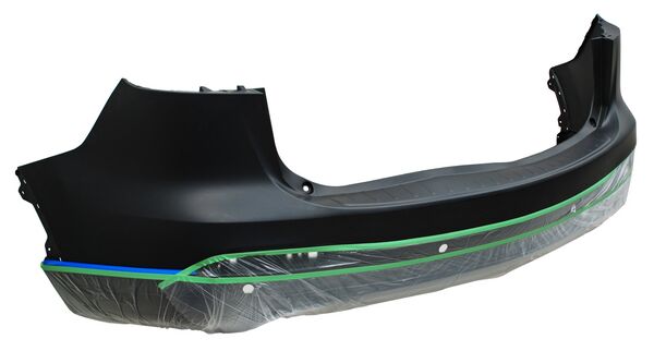 DEFENSA TRAS MAZDA CX9 13-15 C/HOYO P/SENS CCC2