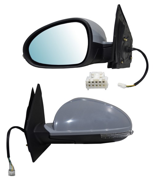 ESPEJO TIGGO 2 PRO 23-25 ELECT P/PINT C/DIRECC 5 PINES NZL IZQ