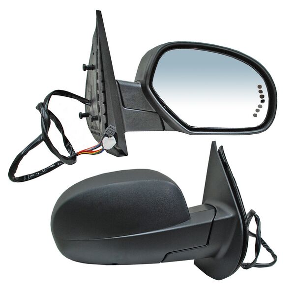 ESPEJO CHEV PU 07-13 / SUBURBAN 06-10 ELECT C/DESEMP C/DIRECC C/LUZ INF POROSO 15 PINES BBB2 DER