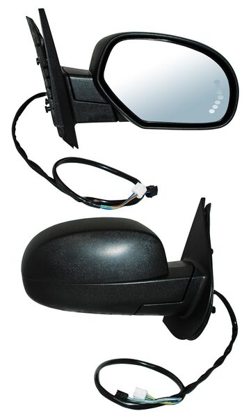 ESPEJO CHEV PU 09-14 / SUBURBAN 07-14 ELECT C/DESEMP C/DIRECC C/MEM AUTOABATIBLE POROSO 13 PINES BBBB DER