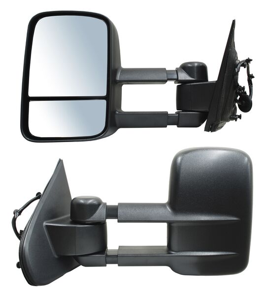 ESPEJO CHEV PU/ SIERRA 14-18 ELECT TELESCOPICO POROSO C/DESEMP 2500 HD/ 3500 5 PINES IZQ