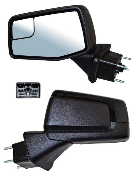 ESPEJO CHEV PU 1500 SILVERADO 19-25 ELECT P/PINT C/DESEMP C/PUNTO CIEGO 5 PINES IZQ