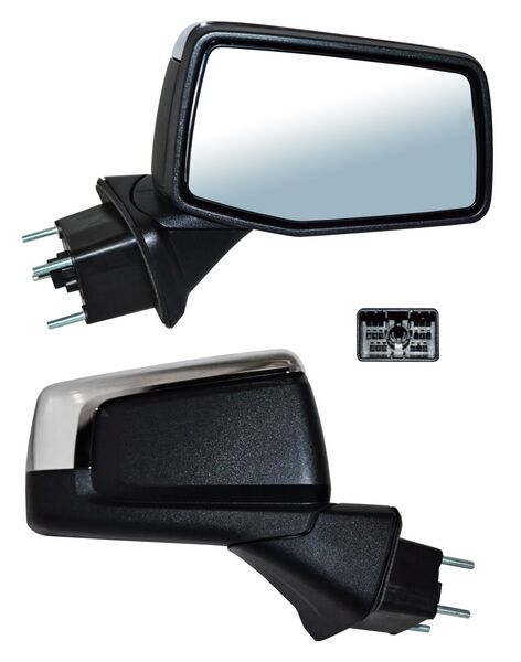 ESPEJO CHEV PU 1500 SILVERADO 19-25 ELECT CROM C/DESEMP C/SENS TEMP 7 PINES DER