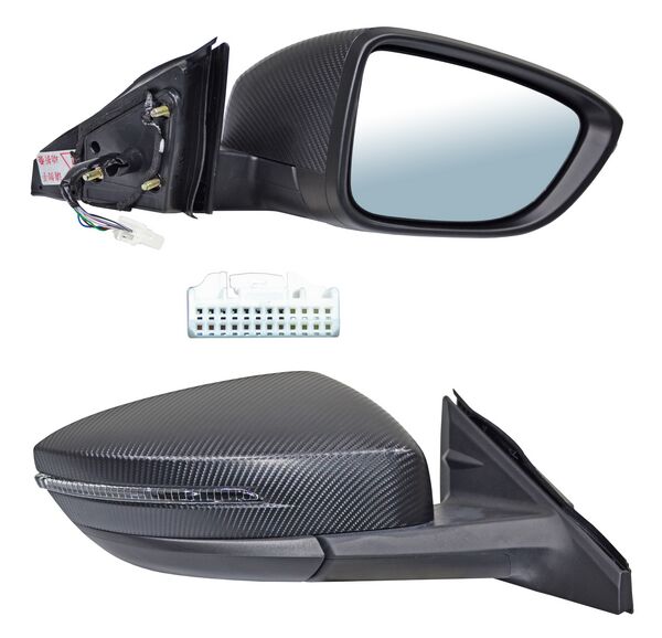 ESPEJO ATTITUDE 25-26 ELECT C/DESEMP C/DIRECC AUTOABATIBLE 8 PINES 288 251003 NZL DER