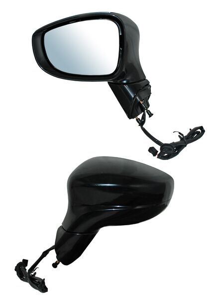 ESPEJO PACIFICA 17-22 ELECT P/PINT BASE NEGRA C/DESEMP MTP 5 PINES IZQ