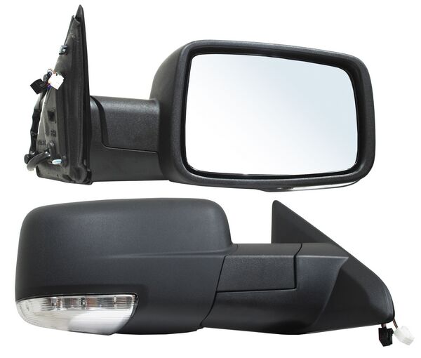 ESPEJO DODGE 14-16 ELECT C/DESEMP C/DIRECC C/LUZ INF AUTOABATIBLE POROSO 12 PINES BBB3 DER