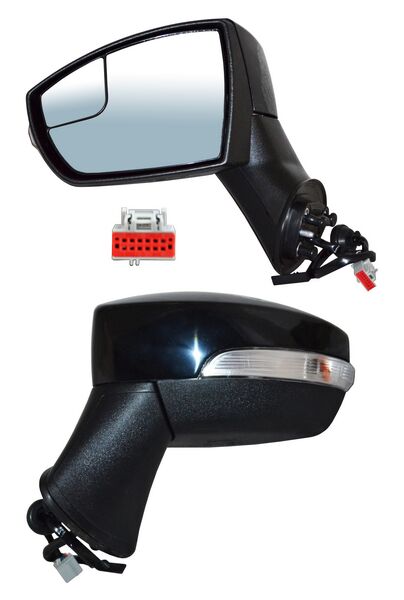 ESPEJO ECOSPORT 18-21 ELECT P/PINT C/PUNTO CIEGO C/DIRECC C/DESEMP 7 PINES IZQ