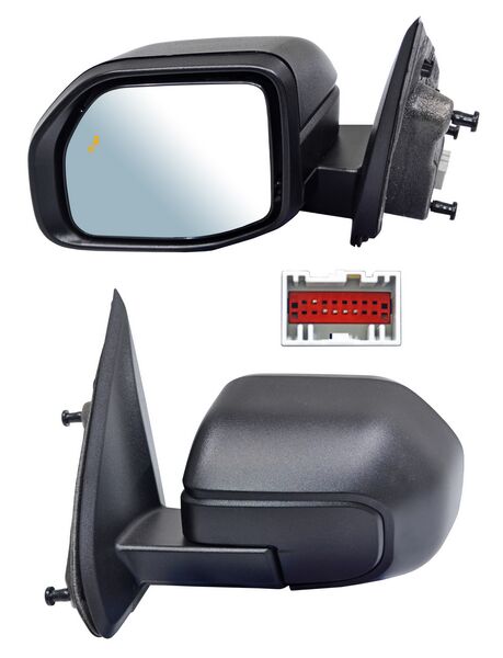 ESPEJO MAVERICK 22-23 ELECCT POROSO C/SENSOR PUNTO CIEGO 5 PINES IZQ