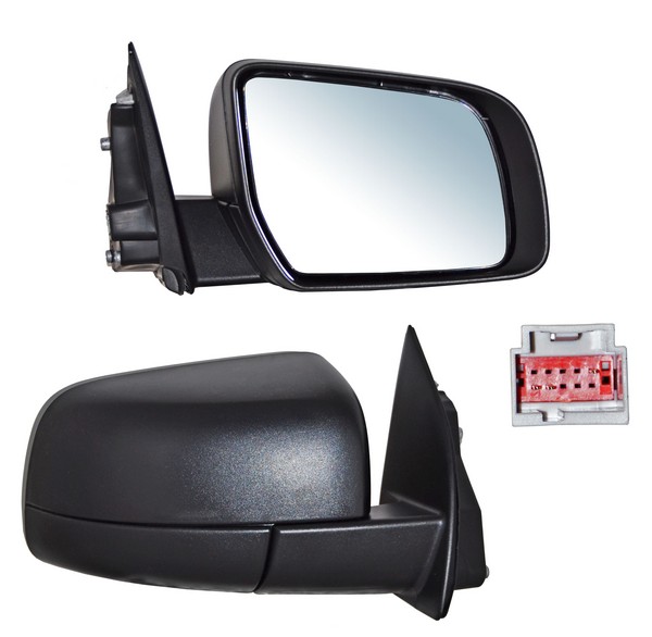 ESPEJO RANGER 13-20 ELECT NEGRO 3 PINES BBBB. DER