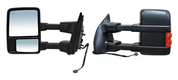 ESPEJO FORD SUPER DUTY 08-16 ELECT C/DESEMP C/DIRECC POROSO TELESCOPICO F250/ F350/ F450/ F550 7 PINES CCC IZQ