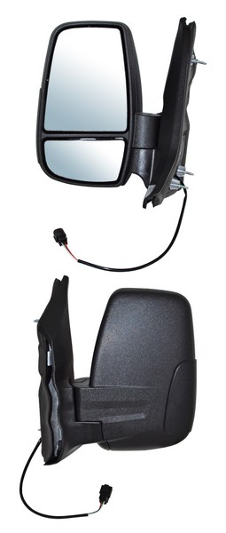 ESPEJO TRANSIT 15-17 ELECT POROSO 3 PINES IZQ