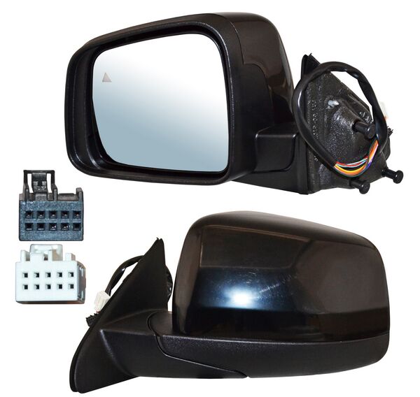 ESPEJO GRAND CHEROKEE 11-14 ELECT P/PINT C/MEM AUTOABATIBLE C/DESEMP C/SENSOR PUNTO CIEGO 13 PINES IZQ BBBB