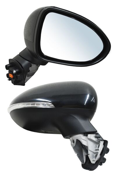 ESPEJO KIA RIO 16-17/ USA TYPE 12-16 ELECT C/DESEMP C/DIRECC AUTOABATIBLE 8 PINES BBBB DER