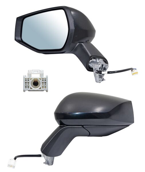 ESPEJO SPORTAGE 23-25 ELECTRICO P/PINT BASE POROSA C/DESEMP 5 PINES IZQ