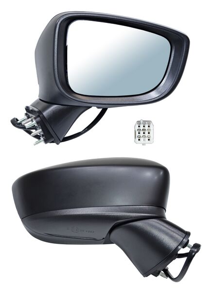 ESPEJO MAZDA 2 16-25/ YARIS R 16-20 ELECT P/PINT C/DIRECC C/DESEMP 6 PINES DER 287 1980.08