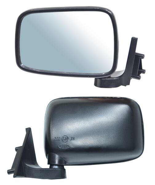 ESPEJO MAZDA PU 86-93 S/CONT NEGRO IZQ