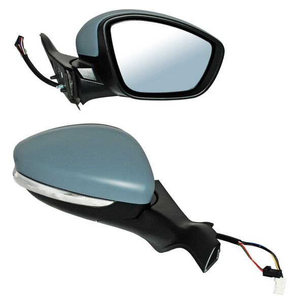 ESPEJO PEUGEOT 208 14-16 ELECT P/PINT C/DIRECC C/DESEMP 7 PINES BBB DER