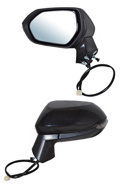 ESPEJO COROLLA 20-25 ELECT P/PINT C/DIRECC C/DESEMP 6 PINES IZQ