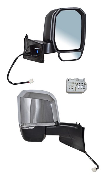 ESPEJO HIACE 20-23 ELECT CROM C/DIRECC 5 PINES DER