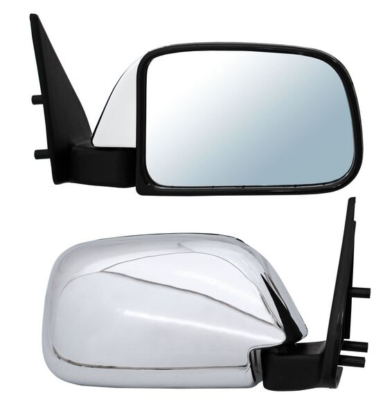 ESPEJO TOYOTA PU 89-95 S/CONT CROM 4WD SR5/ DLX/ BASE DER