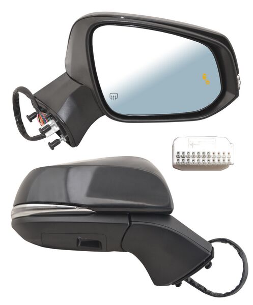 ESPEJO SIENNA 21-25 LE ELECT P/PINT C/SENSOR PUNTO CIEGO C/DESEMP C/DIRREC /LUZ INF C/MEM AUTOABATIBLE 14 PINES DER SUC2OCT27