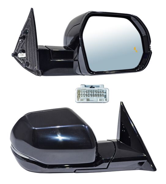 ESPEJO TUNDRA 22-25 ELECT P/PINT C/DIRECC C/SENSOR PUNTO CIEGO C/DESEMP C/MEM AUTOABATIBLE 13 PINES DER