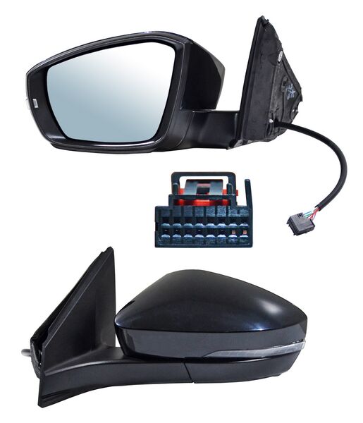 ESPEJO NIVUS 22-24 ELECT C/DIRECC AUTOABATIBLE 7 PINES 250912 288 NZL IZQ