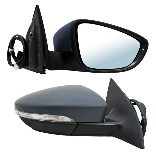 ESPEJO PASSAT CC 12-16 ELECT P/PINT C/LUZ INF C/MEM AUTOABATIBLE C/DESEMP C/DIRECC 13 PINES BBBB.4.10 DER