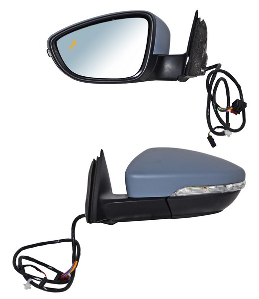 ESPEJO PASSAT 12-18 ELECT P/PINT C/DIRECC C/DESEMP AUTOABATIBLE C/MEM C/SENS PUNTO CIEGO 13 PINES IZQ