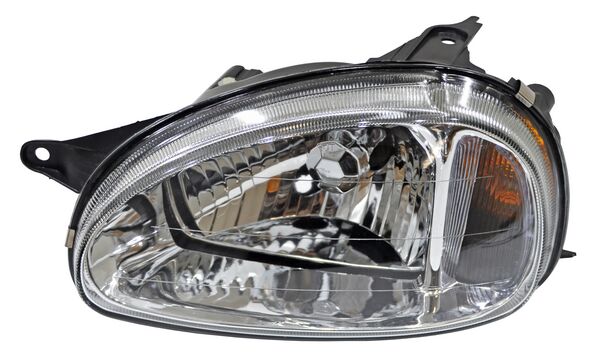 FARO CHEVY/ SWING/ JOY/ MONZA 01-03 LISO C/AJUSTES CN IZQ 678.