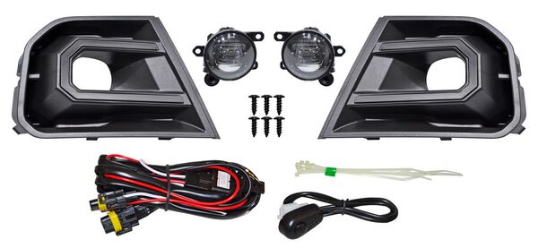 FARO NIEBLA RANGER 23-25 WILDTRAK LEDS C/PARRILLAS JGO 352