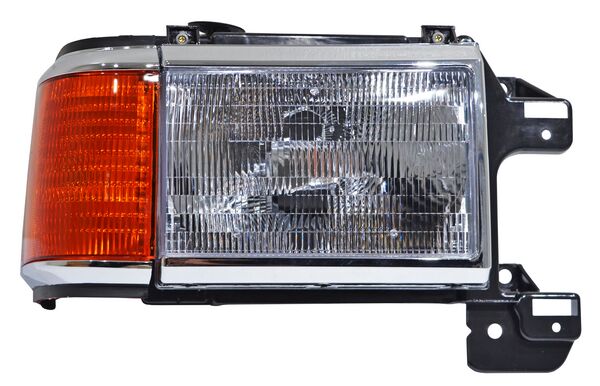 FARO FORD PU 87-91 C/CROMO C/BASE C/CUARTO 678U DER 287 780.09